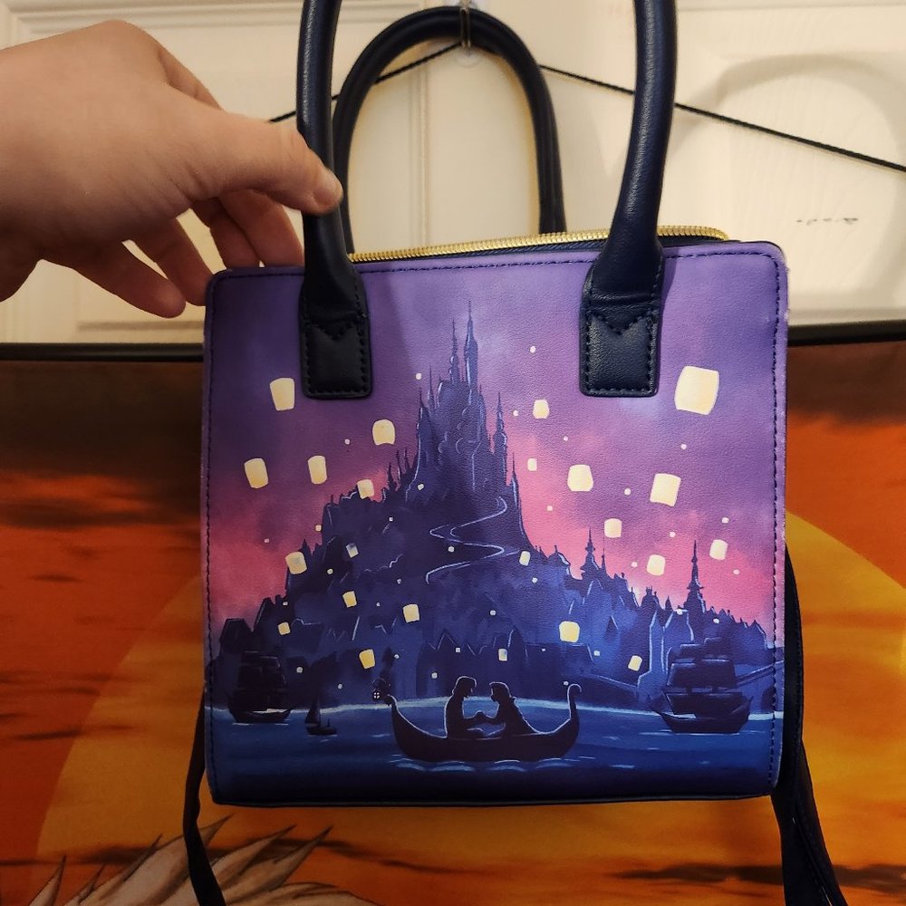 SOLD Loungefly Tangled Rapunzel Bag Purse Satchel